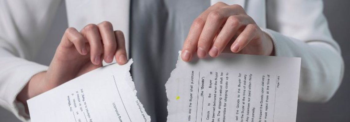 quebra de contrato pj
